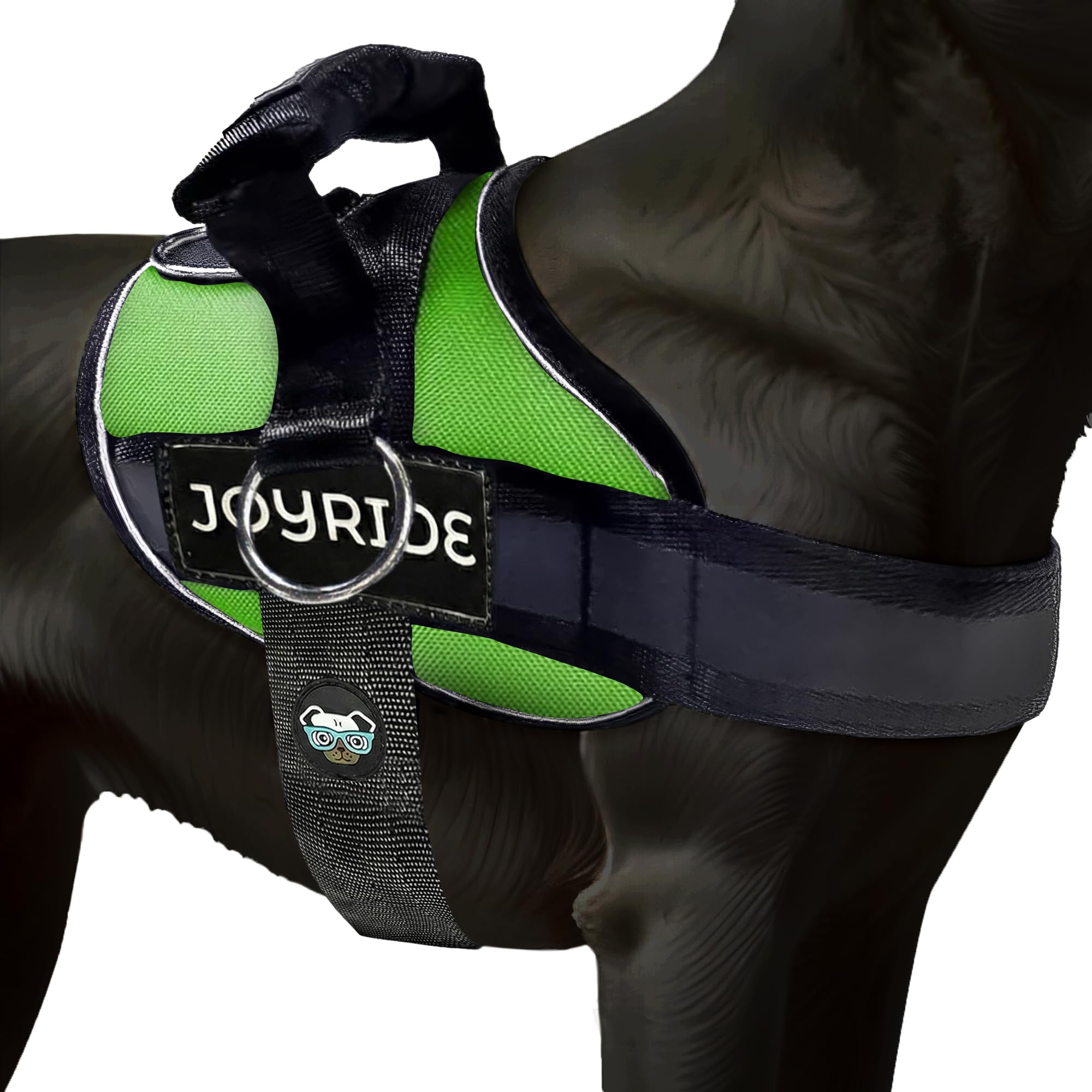 Joyride Harness 2.0 - The Original Side Ring No Pull Dog Harness - No Choke, Escape Proof, Reflective, 3 Leash Clips, Quick Fit Pet Vest - Easy Walks