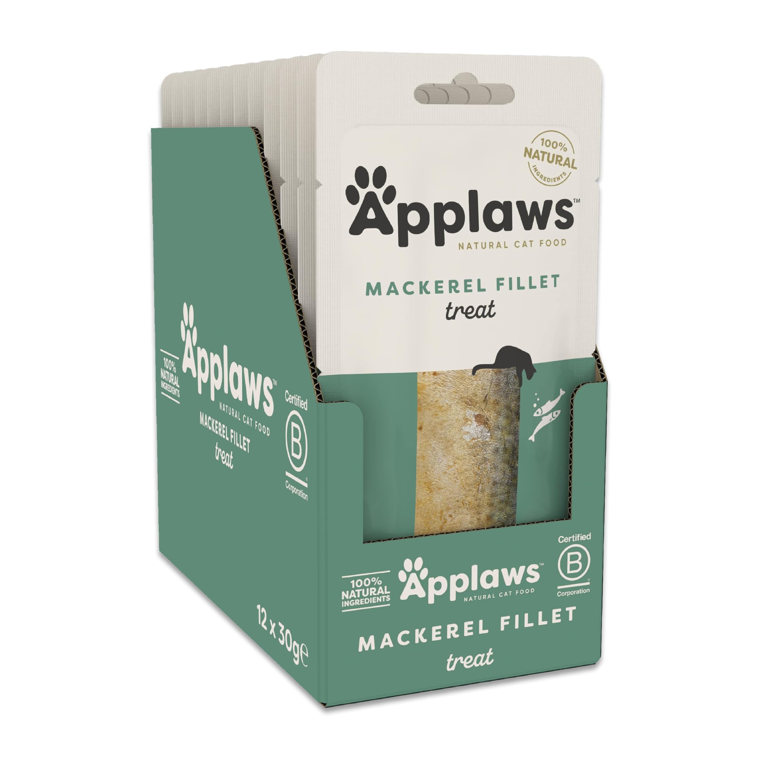 Applaws Cat Treat Mackerel Loin 30G