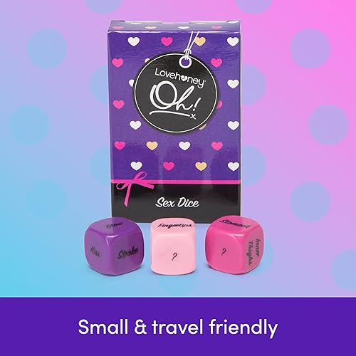 Miniatura 4 de Lovehoney Oh! Juego de dados para adultos para parejas - Paquete de 3