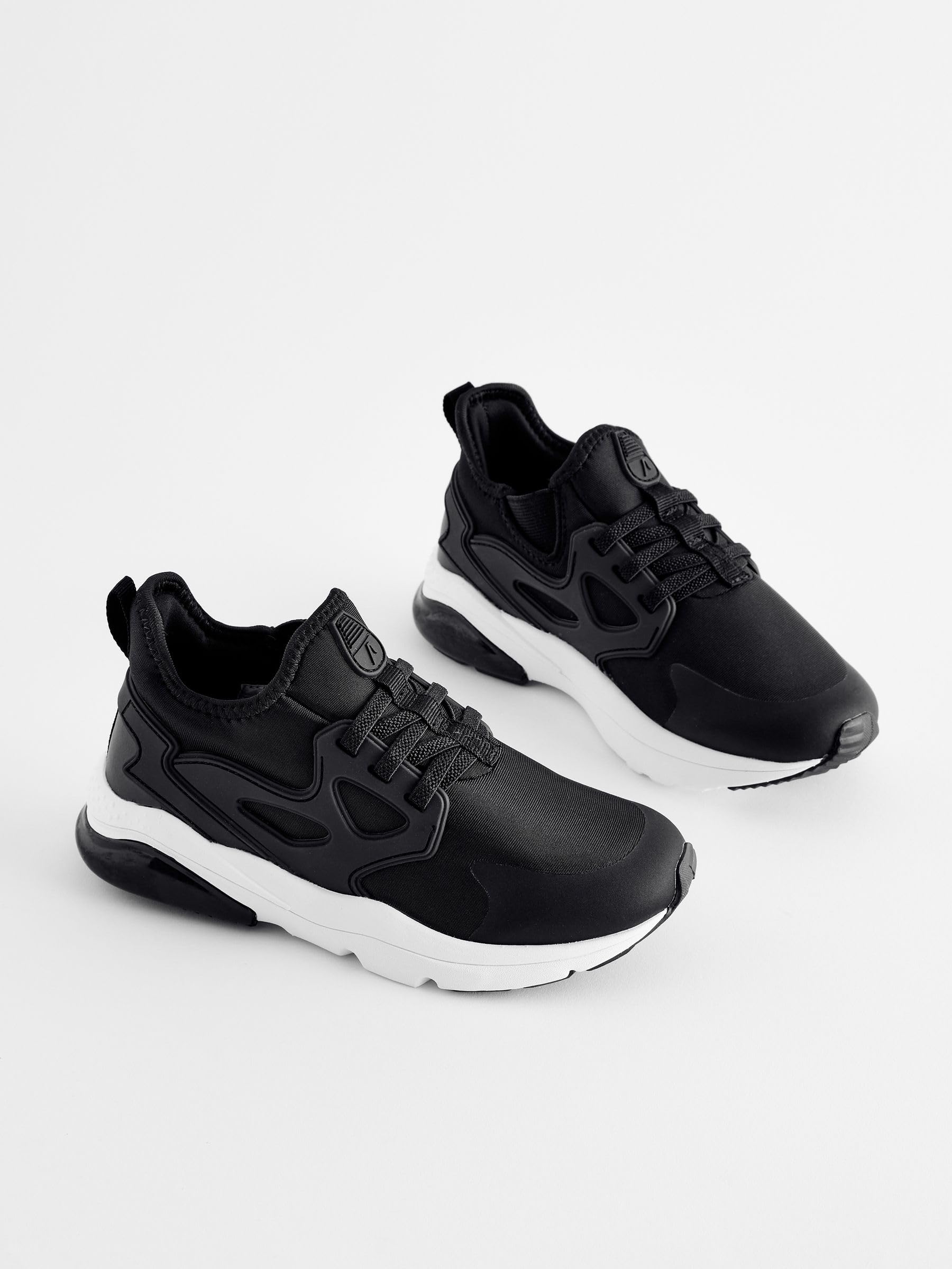 NEXT Ragazzo Scarpe da Ginnastica Stringate ed Elasticizzate | Bambino, Pull on