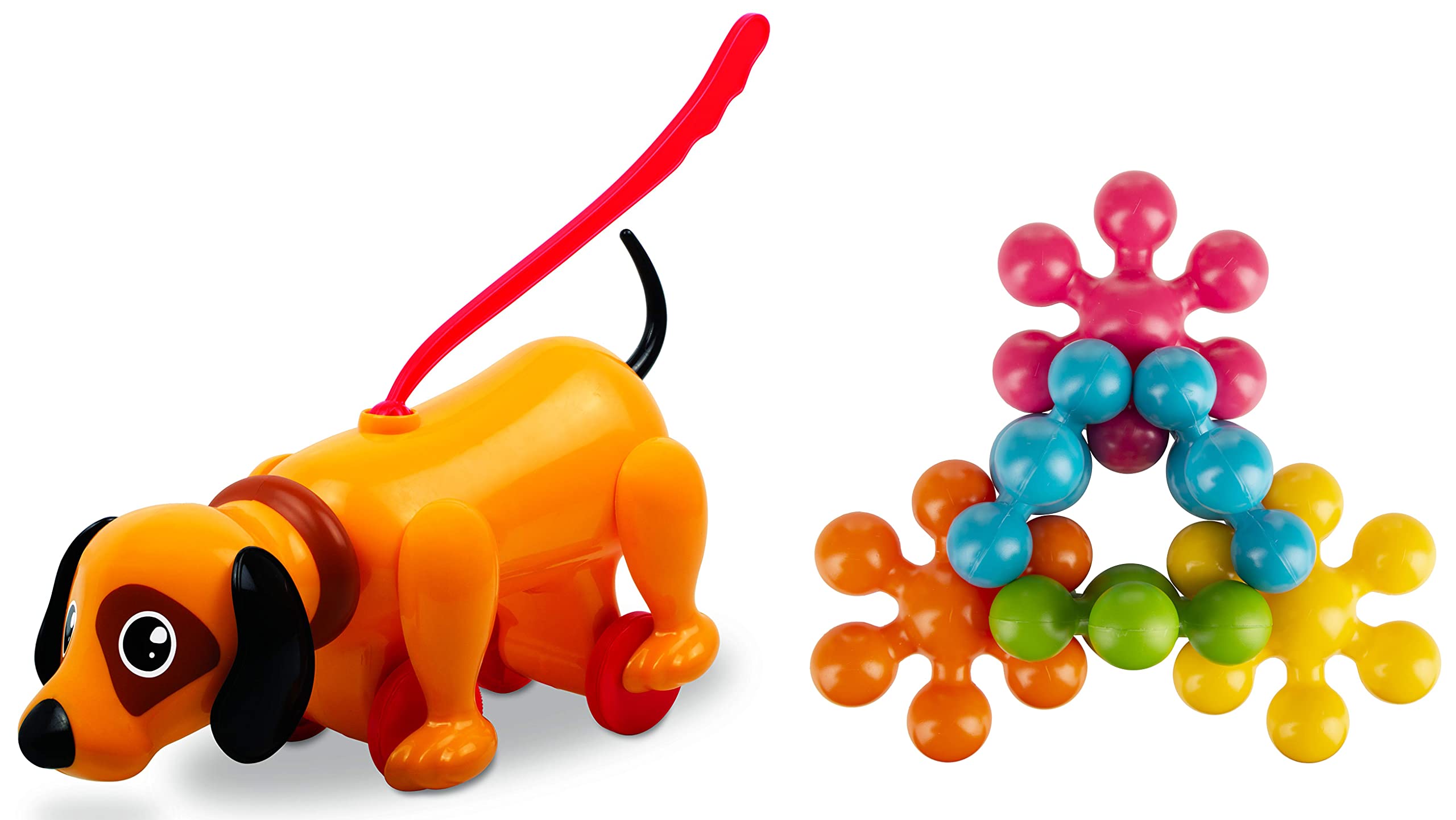 Giggles - Sniffy The Dog, Pull Along Toy, Head bobs,Tail Wags,Encourages Walking, 12 Months & Above&Funskool Star Links, 6 Months & Above (B0B9KYYJK6) Amazon Price History, Amazon Price Tracker