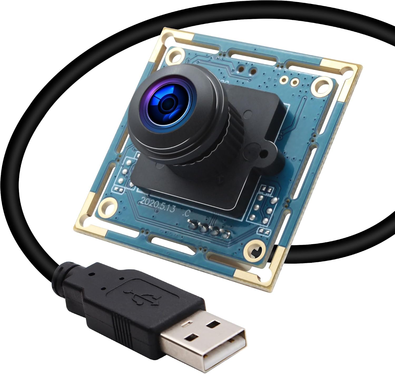 Amazon.co.jp: ELP 8mp USB カメラモジュール 2448p ウェブカメラ