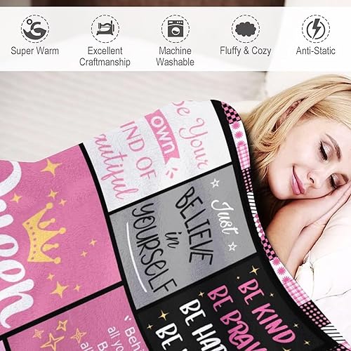 Miniatura 7 de Regalos de cumpleaños número 40 para mujer, manta de 50 x 60 pulgadas, regalos únicos para mujeres de 40 años, regalos divertidos para 40