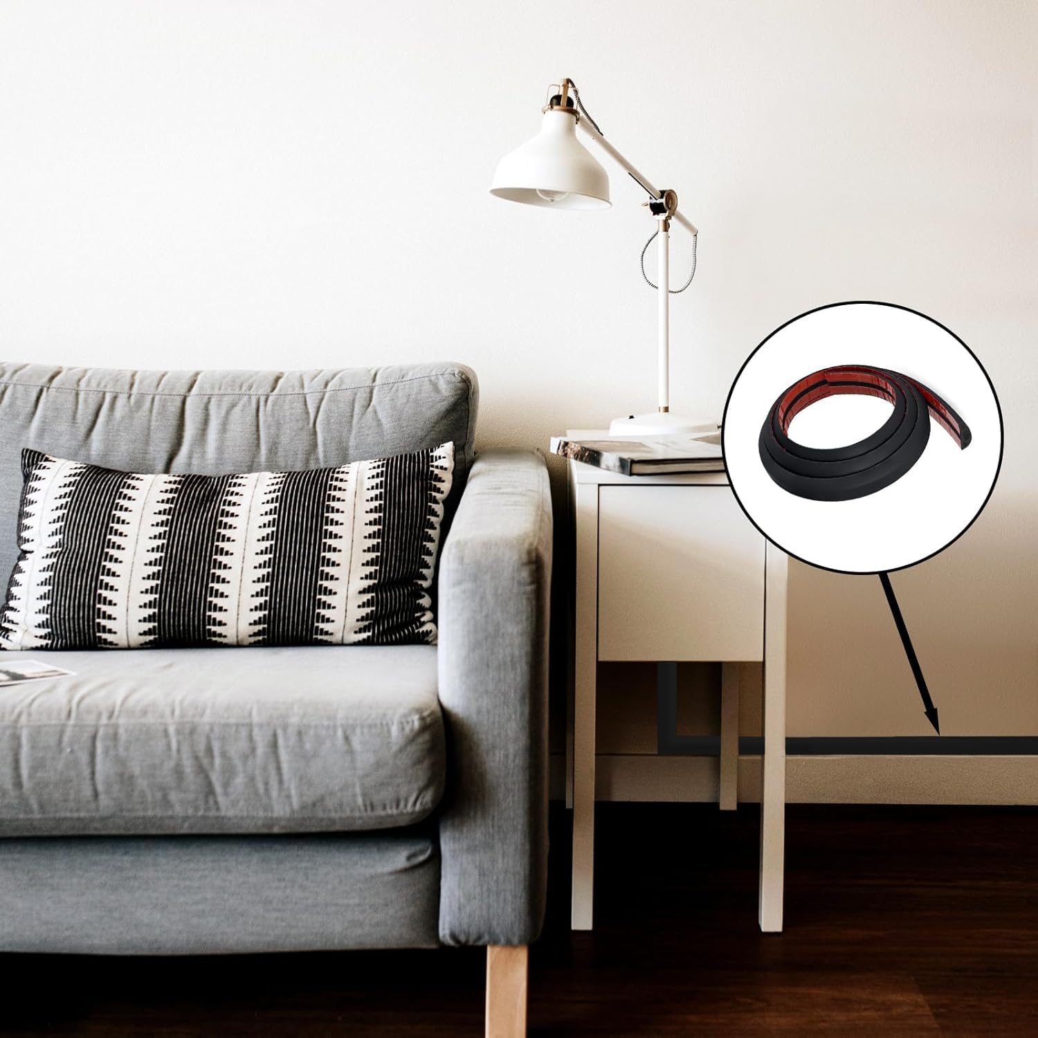 MUDEELA Kabeltrunking, 4 meter concealer, kabelnetjes, kabelmanagementkit voor thuiskantoor - 10 x 400 mm, B30 mm H17 mm, wit