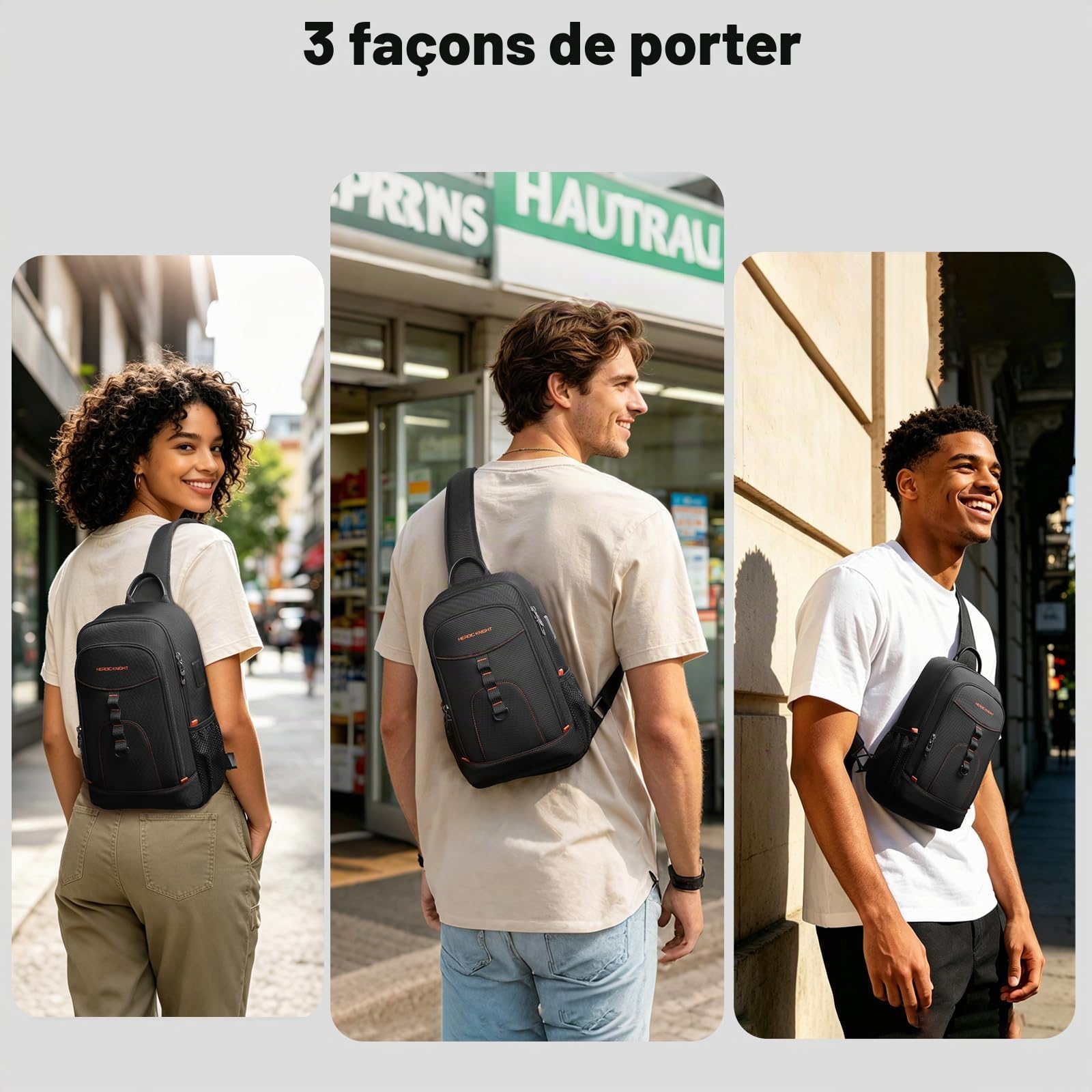 Sacoche Bandoulière Homme et Femme pour iPad 11,3"