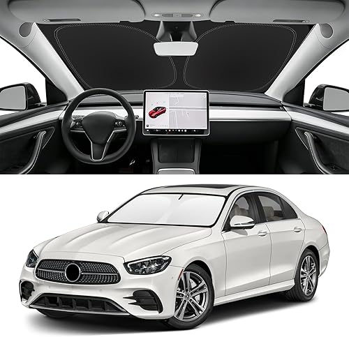 Parasol para parabrisas, protector de ventana frontal, cubierta 240T protectora, accesorios reflectantes para automóvil