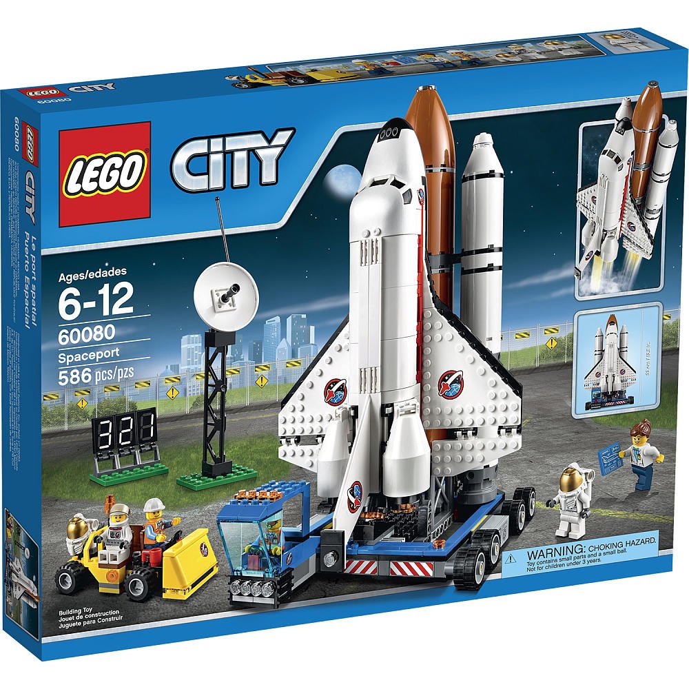 Amazon.co.jp: LEGO City Space Port 60080 Spaceport Building Kit 