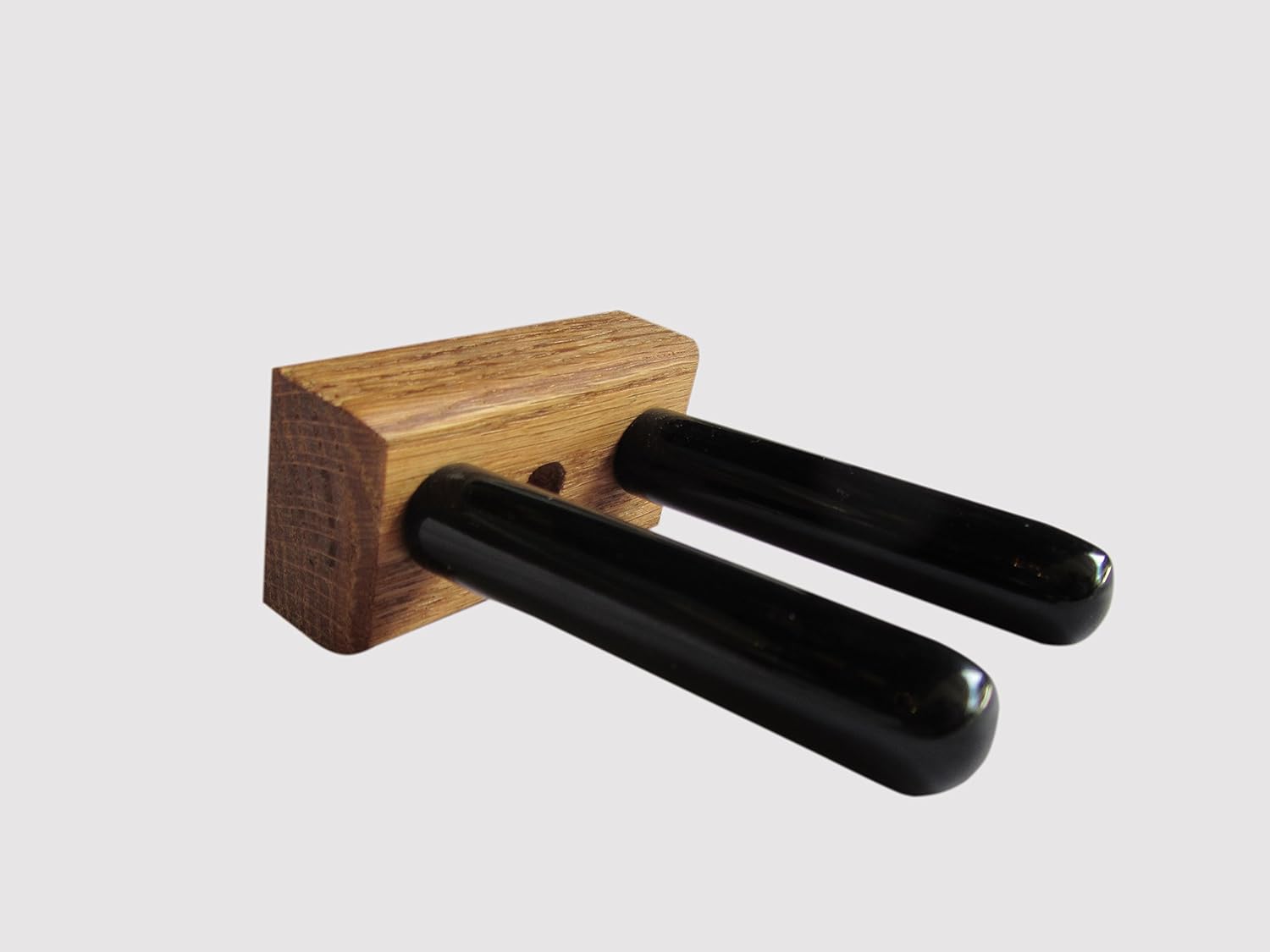 Standard Vertical Mandolin Wall Mount (Made in the USA) (Oak