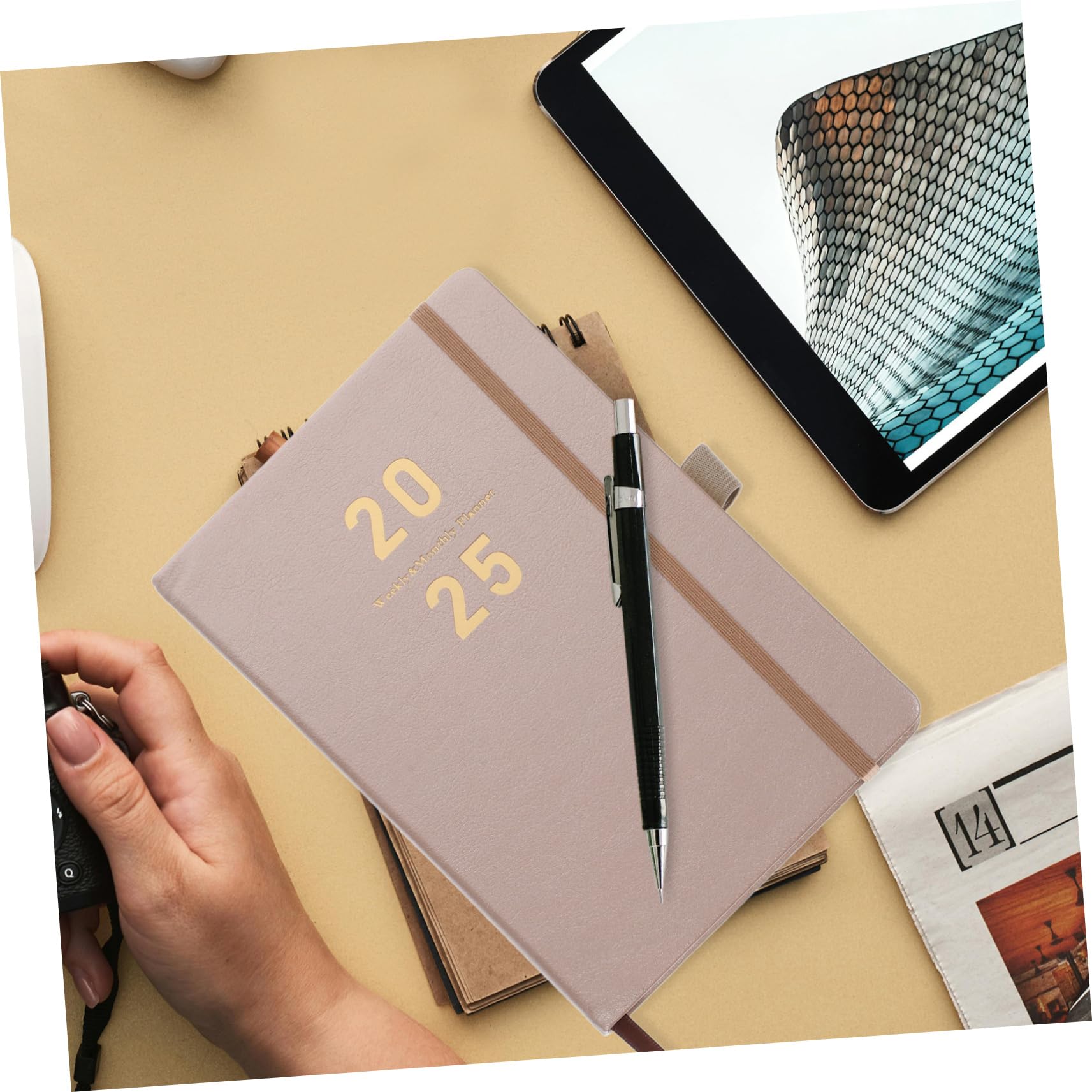 Agenda Mensile Taccuino Per Scrivere Agenda Accademica Portatile Forniture Per Ufficio Blocco Note Organizer Multifunzione