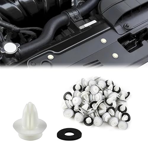 50 clips de retención de automóvil, clip de recorte, clips de parachoques, clips de sujeción de automóvil, clips de panel de automóvil, sujetadores