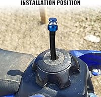 Vista 2 de psler - Manguera de ventilación para tapa de combustible de gasolina, tubo de ventilación de válvula de tanque de motocicleta con bola Chekc