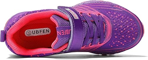 Miniatura 7 de UBFEN - Tenis para niños y niñas, ligeros y transpirables, para correr, caminar, gimnasia, deportes atléticos