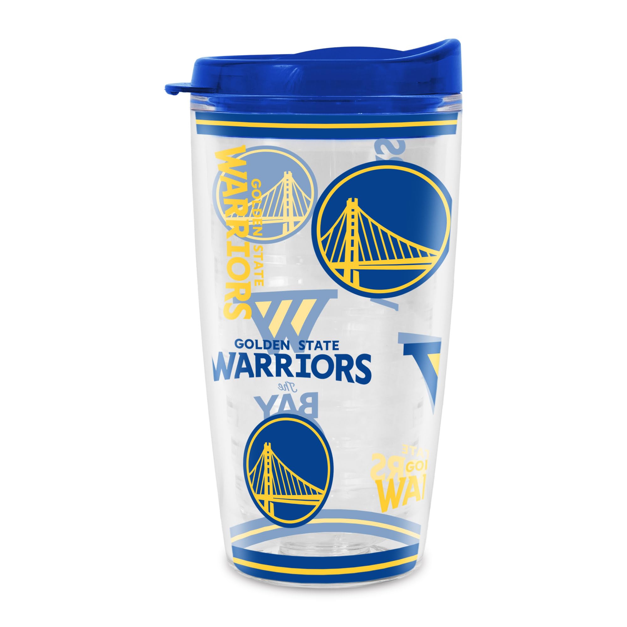 Gobelet NBA Warriors 473ml isotherme : verre Tritan double paroi basket