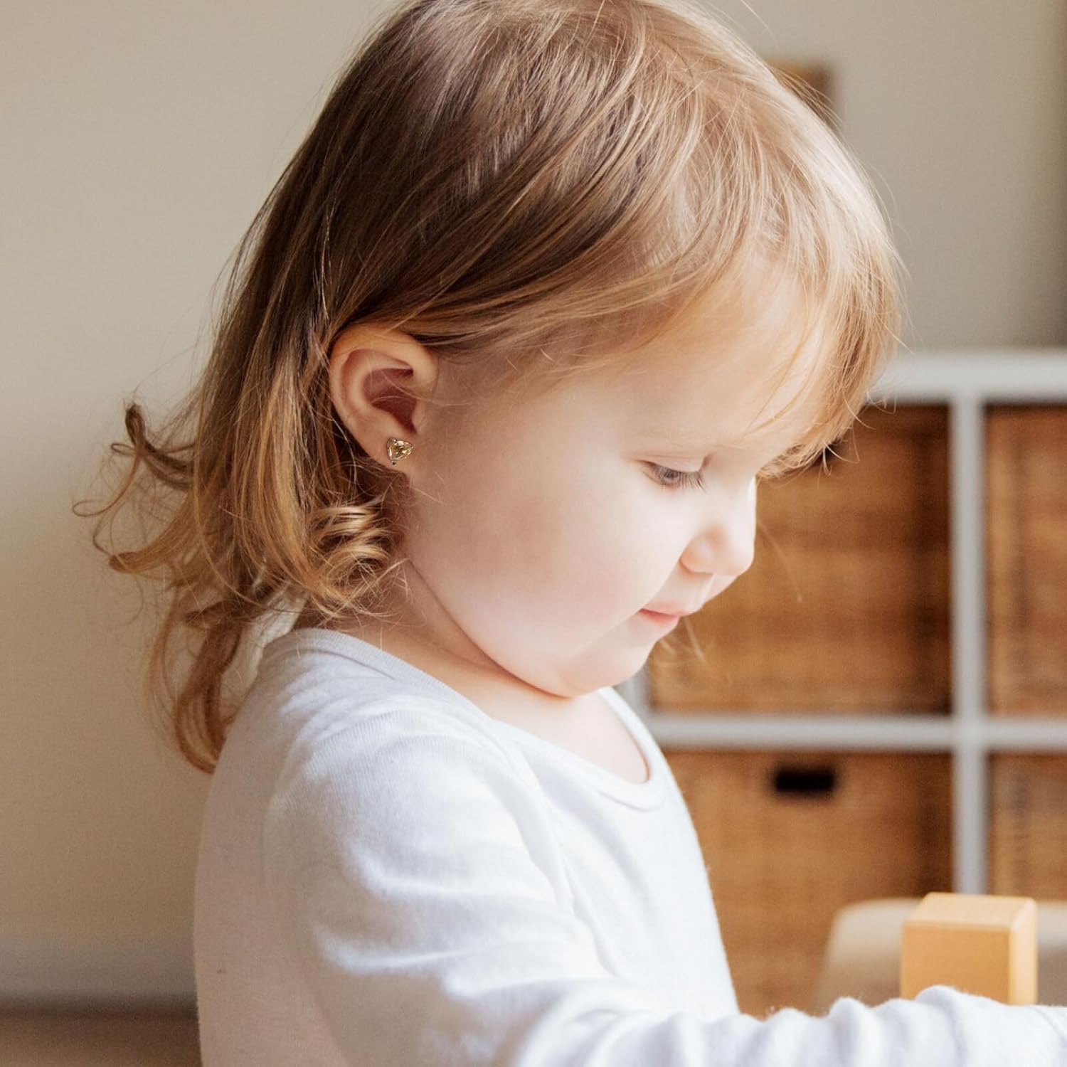 SMILEST Valentines Day Gifts for Her - 925 Sterling Silver Birthstone Earrings Dainty Heart Earrings Anniversary Birthday Gifts for Women Mom Wife Girlfriend Daughter - Image 6