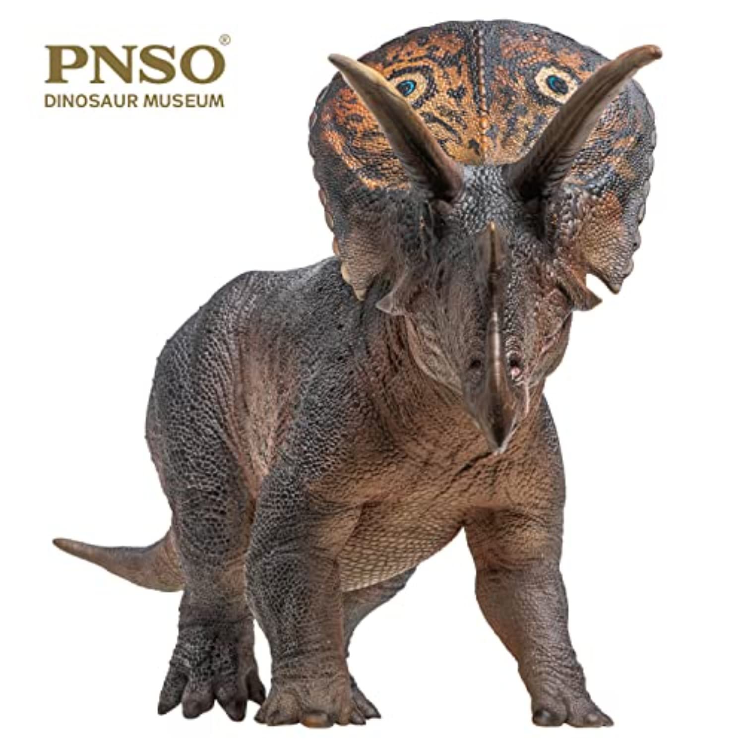 PNSO 1/35 トロサウルス恐竜 ケラトプス科 フィギュアおもちゃ 模型 Amazon | PNSO 1/35 サイズ トロサウルス ケラトプス科 恐竜