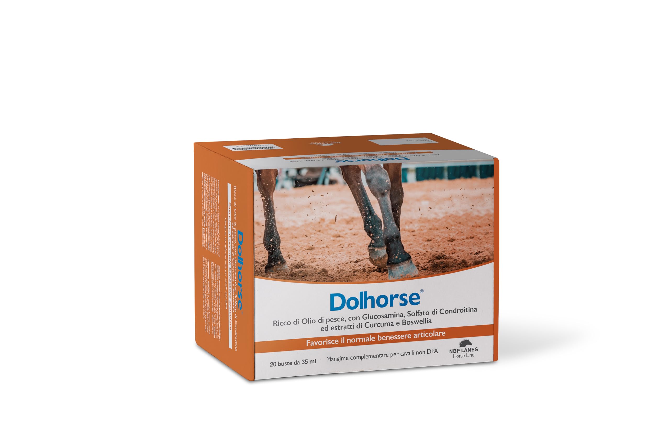 NBF Lanes | Dolhorse - Supporto per la Salute Articolare con Glucosamina, Condroitina e Curcuma