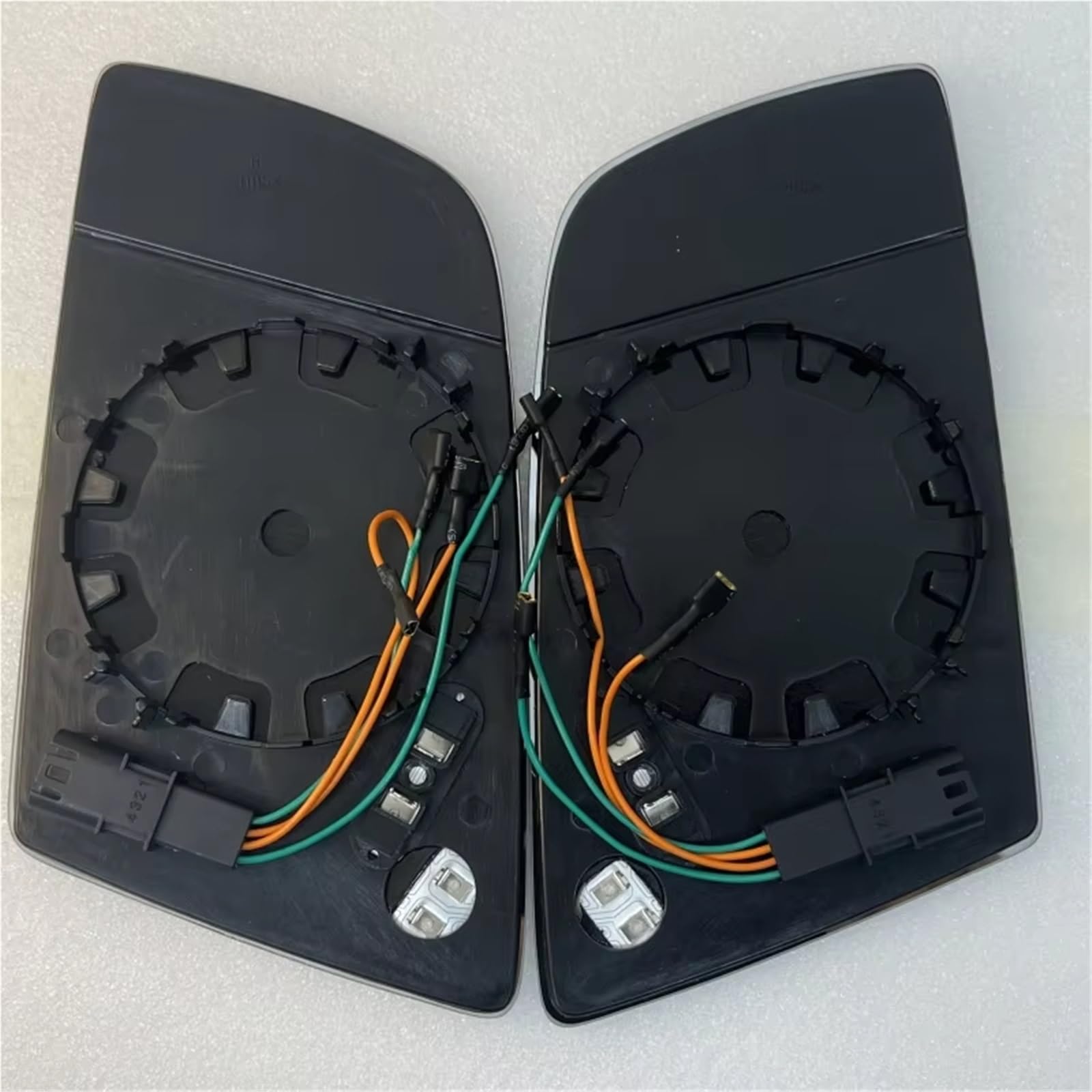 Cristal Espejo Retrovisor Para E60 Serie 6 Para E61 2003-2009 Para E63 64 2004-2010 Cristal De Espejo Retrovisor Calefactable Con Lentes Calefactables(1pcs right)