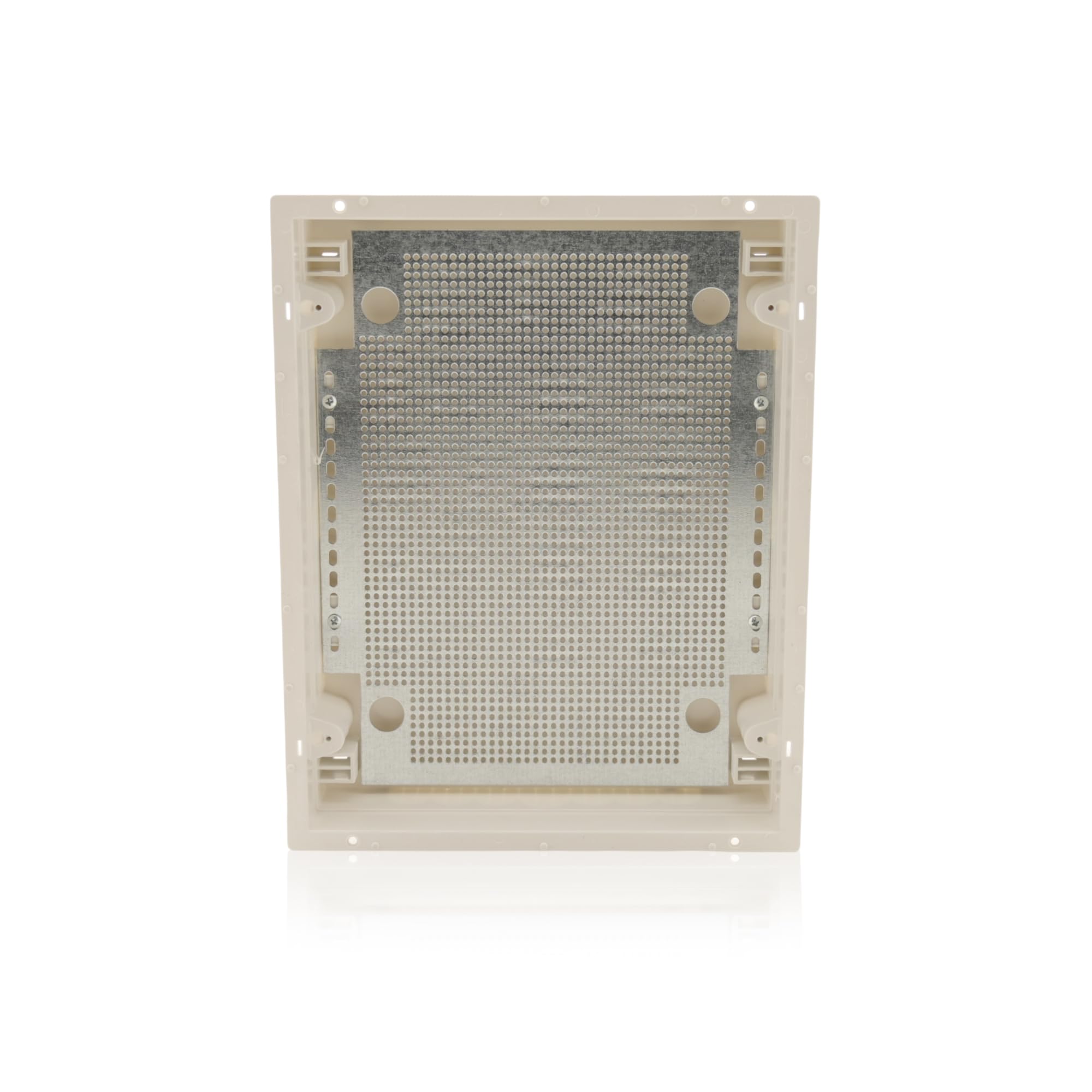 Intratec distribuidor multimedia empotrado IP40 – Blanco RAL 9003, 283x357x70 mm, ideal para Smart Home, router, paneles y dispositivos multimedia