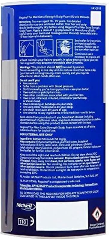 Regaine Men Foam 5% 60g