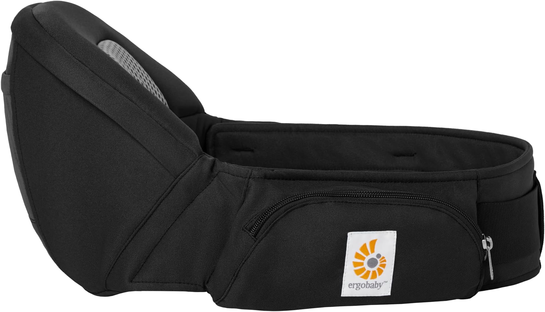 Ergobaby Lift Hip Seat Baby Carrier with Seat for Babies and Toddlers from 6 Months + 17-45 lbs - Black Onyx