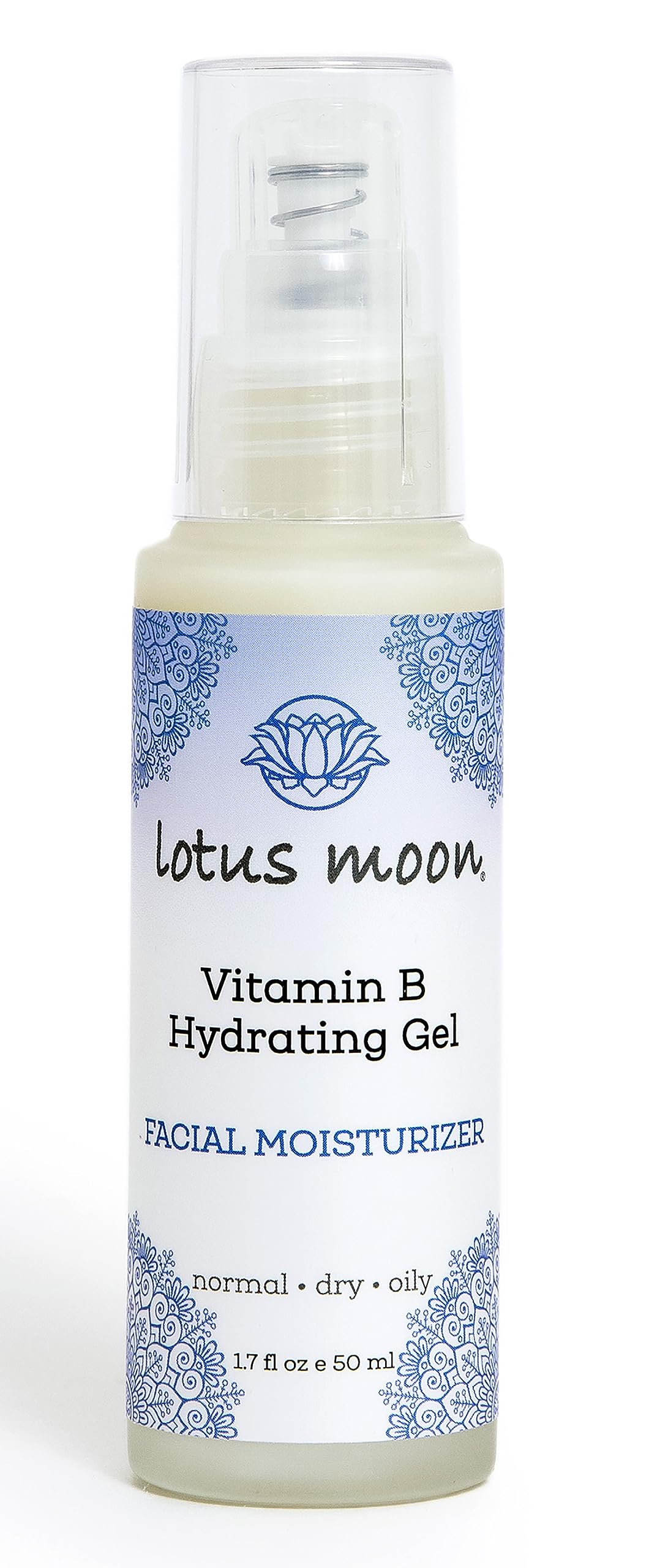 Lotus Moon® - Vitamin B Hydrating Gel | Niacinamide Serum, Vitamin B3, Hyaluronic Acid, Clean, Cruelty-Free, For All Skin Types, Made in USA (1.7 fl