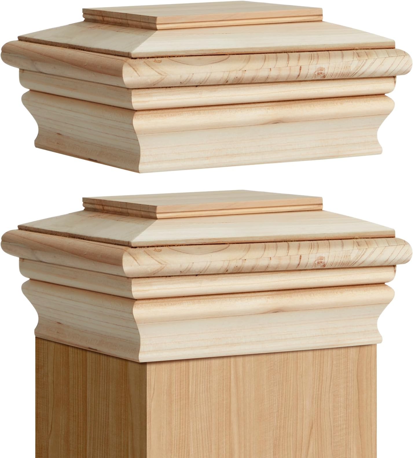 Deckorators 4X4 Newport High Pyramid Fence Pressure Treated Post Cap