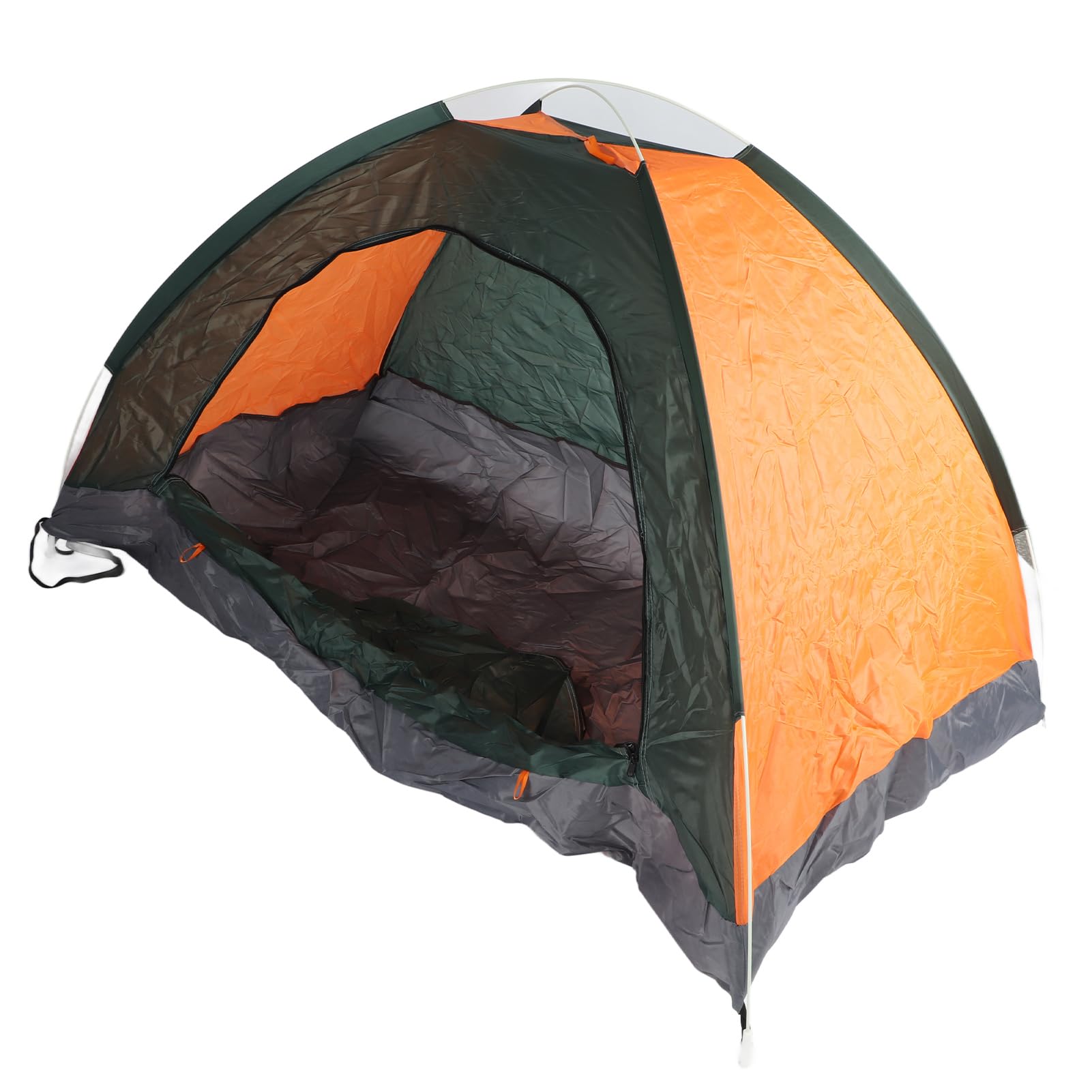 Ausla Pop-up Tent for 2 People, Automatic Setup Outdoor Camping Tent with Oxford Fabric, Spacious Design for Relaxing Beach and Travel Adventures (1‑2 Person Single Door No Skylight)
