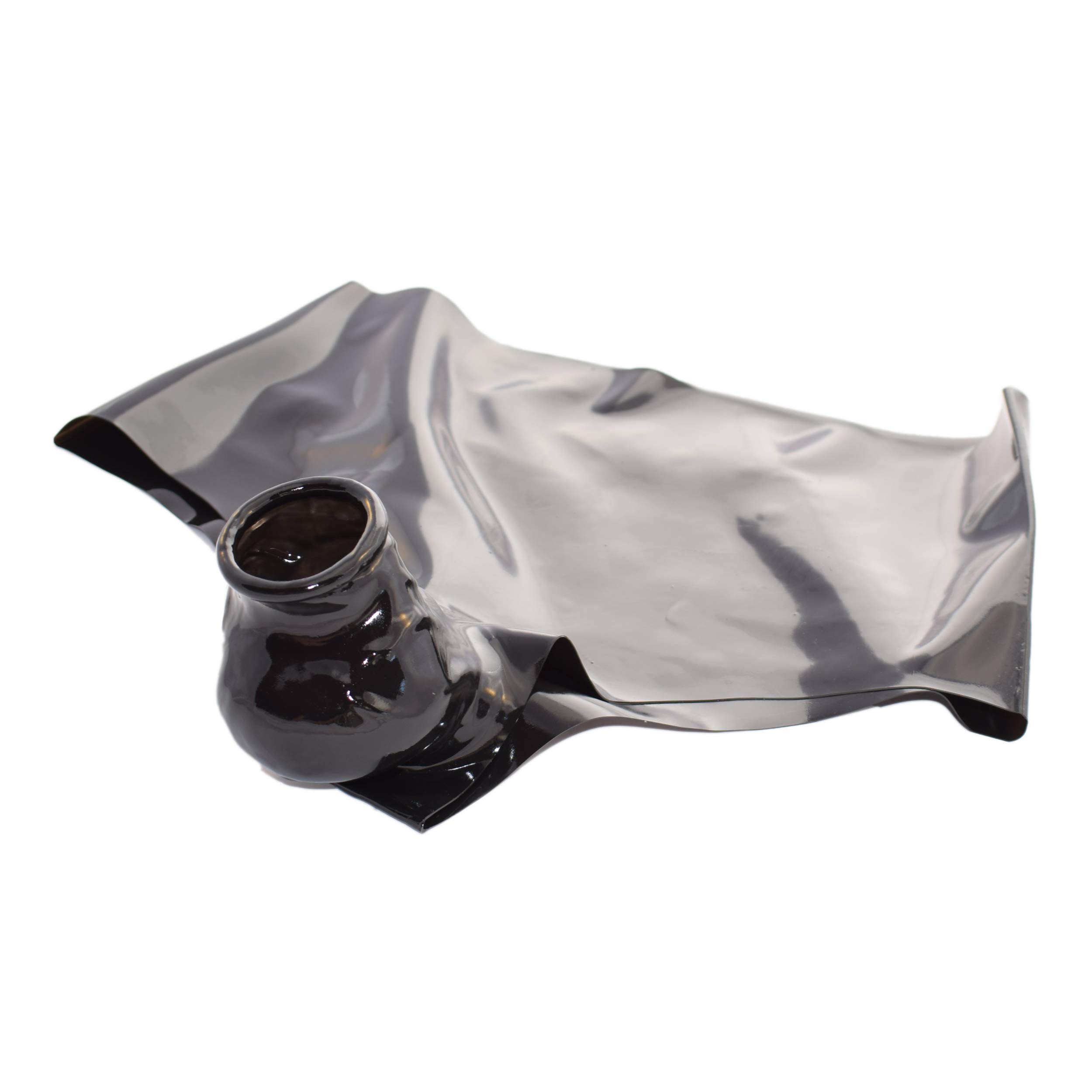 Rubberfashion Pants Latex - Slip Latex - Hotpants Courts Sexy en Latex avec Anneau pénis - Lingerie Rubber pour Homme