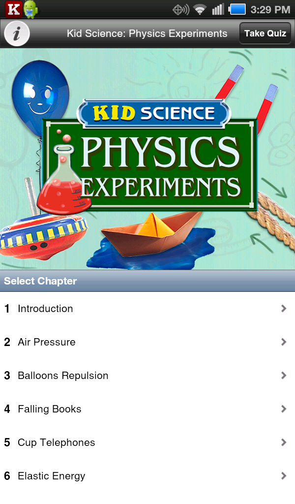 Kid Science: Physics Experiments - App on Amazon Appstore