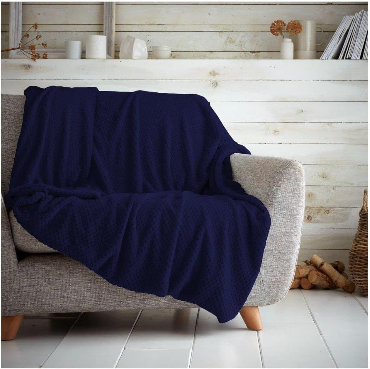 Teddy Soft Throw, Fluffy Blankets For Sofas OR Settees, Luxury Sofa