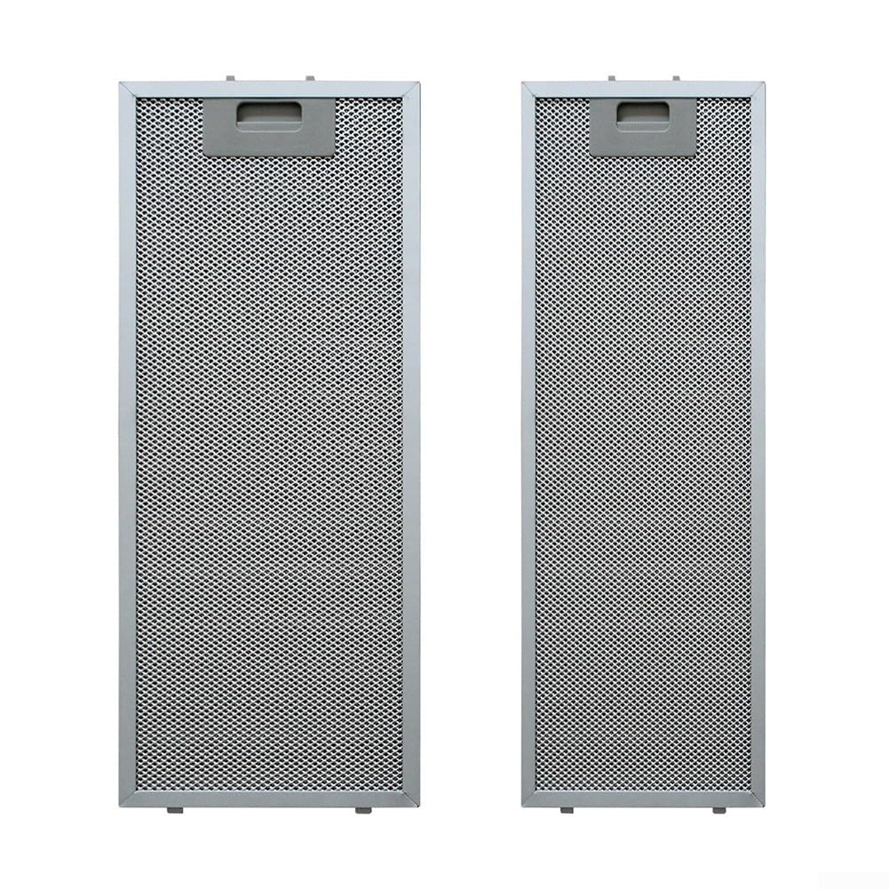 Paquete de 2 filtros de metal para campana extractora Teka TL2000 TL1-62, filtro de grasa de aluminio de 5 capas de 500 x 192 mm y 500 x 138 mm, pieza de repuesto de ventilación de cocina de