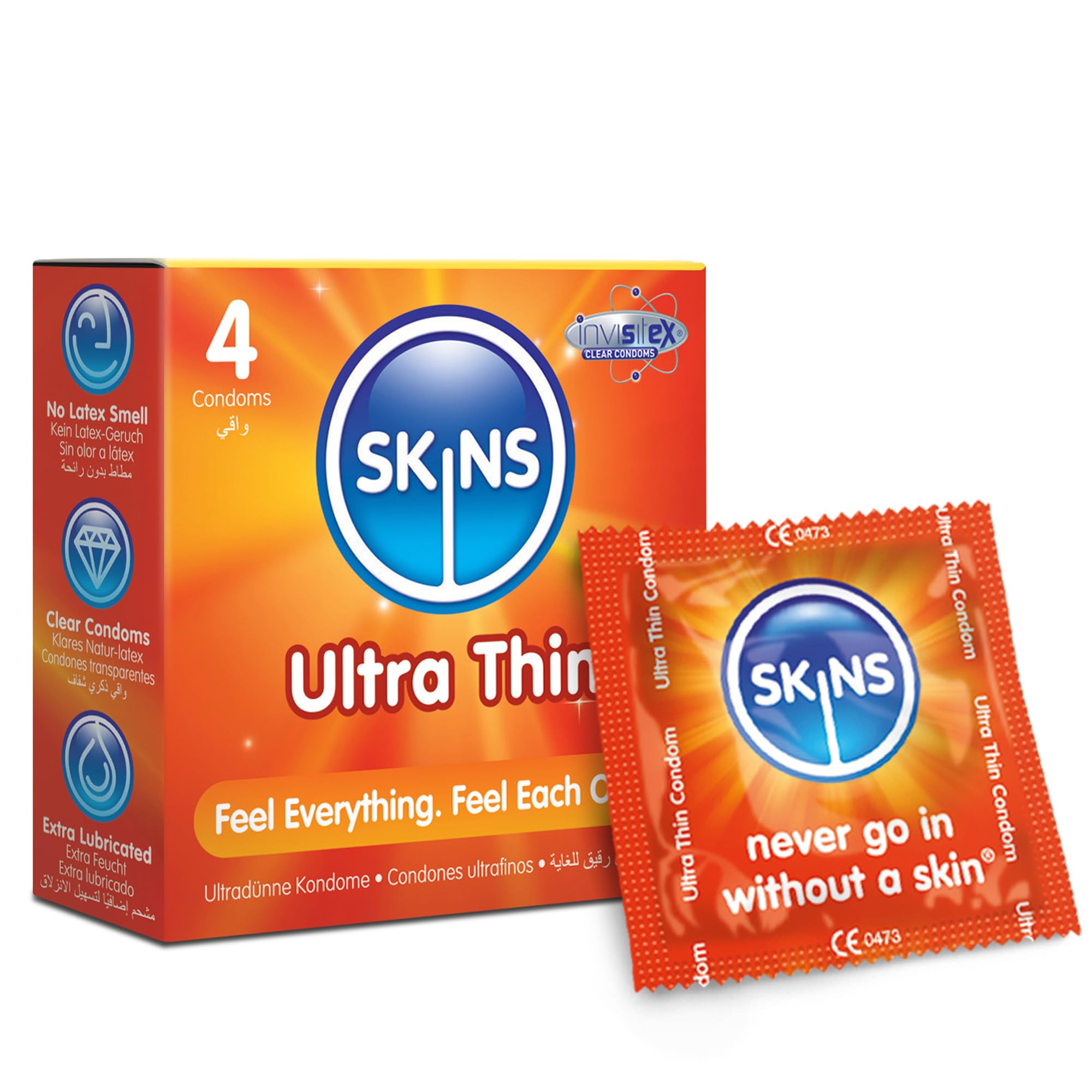 Skins Ultra Thin 4 Pack