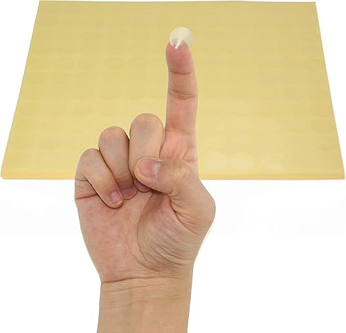 3960 pegatinas redondas transparentes de 0,5 pulgadas pequeñas etiquetas circulares transparentes para paquete al por menor, etiquetas de sello de