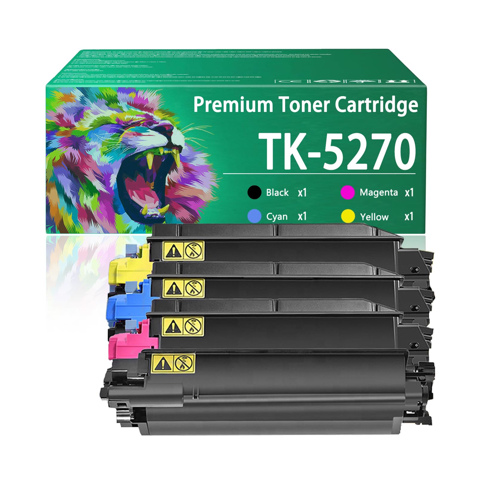 Amazon.com: TK5270 Toner Cartridges Compatible for Kyocera TK-5270