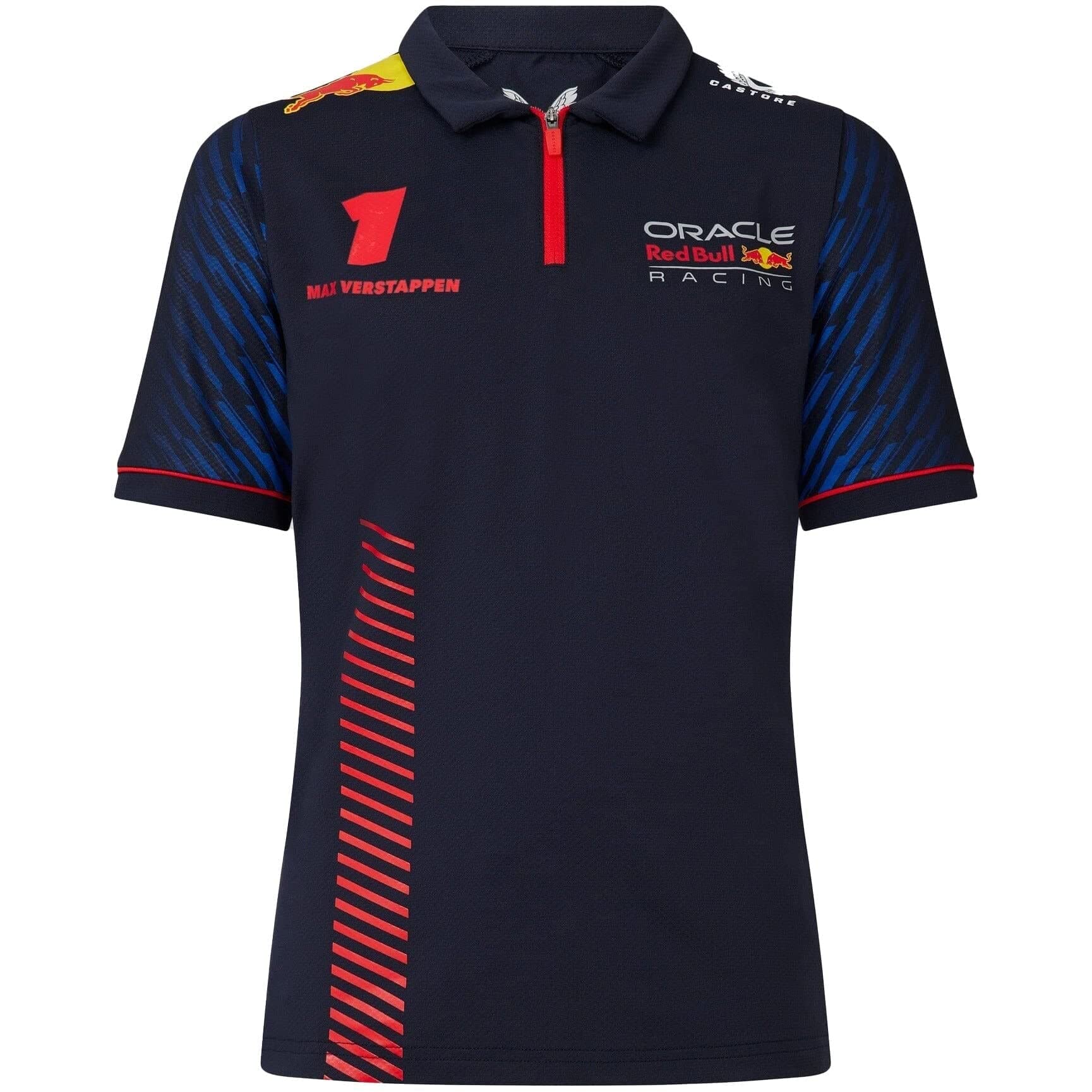 Polo Enfant Red Bull Racing F1 Team Max Verstappen 1 Formula Officiel Formule 1 - Bleu - 14 Ans
