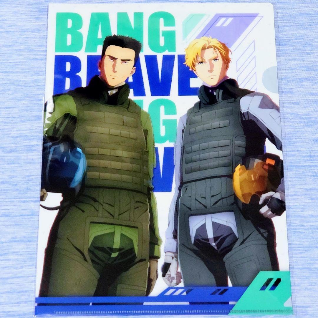 ブレイバーン ＤＤＴプロレス コラボ クリアファイル イサミ スミス A ブレイバーン DDTプロレス コラボ クリアファイル イサミ スミス A