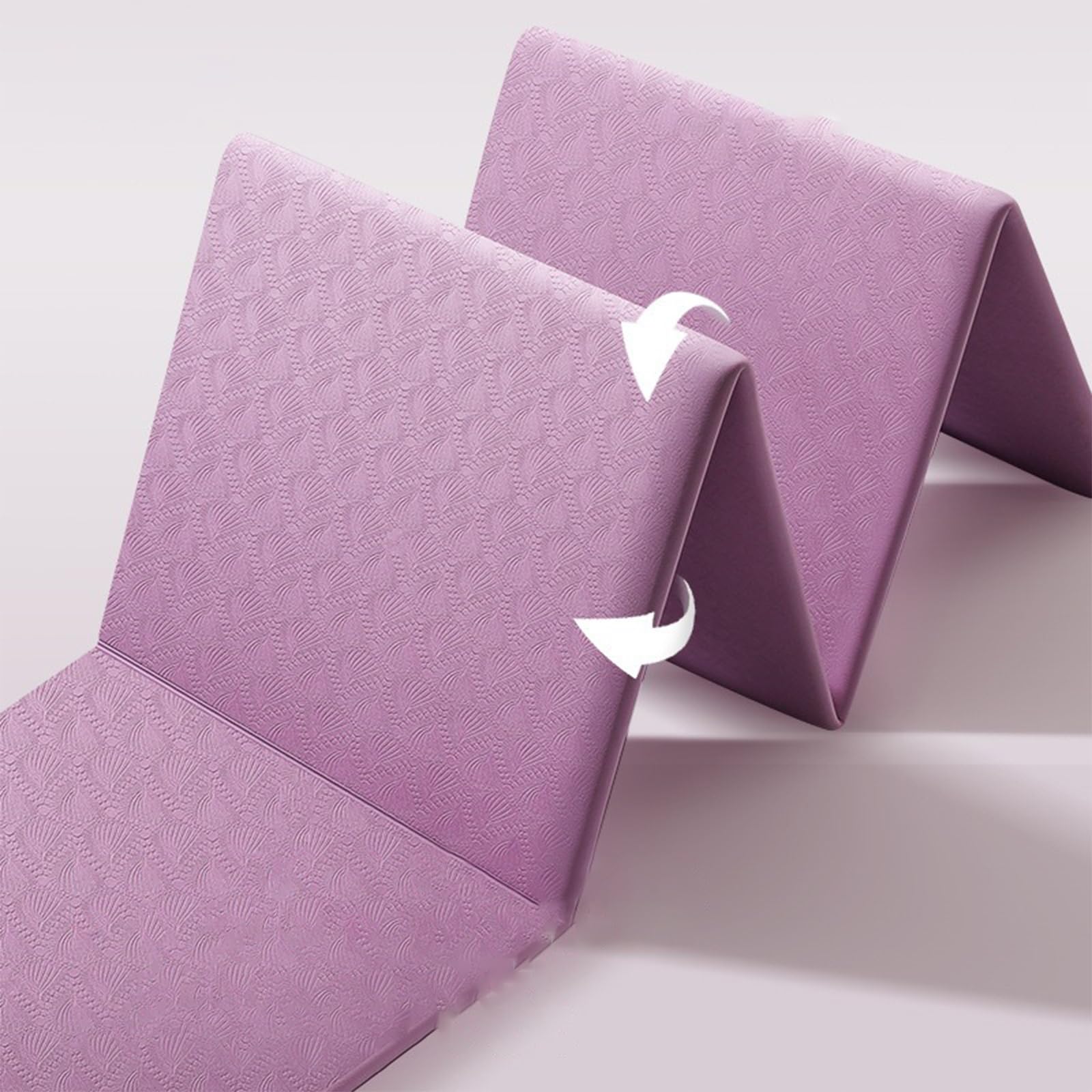 Pieghevole Tappetino Yoga Versatile Ecologico In Elastomero Termoplastico Per Antiscivolo for Pilates Palestra Meditazione Donne/Uomini Interno/Esterno