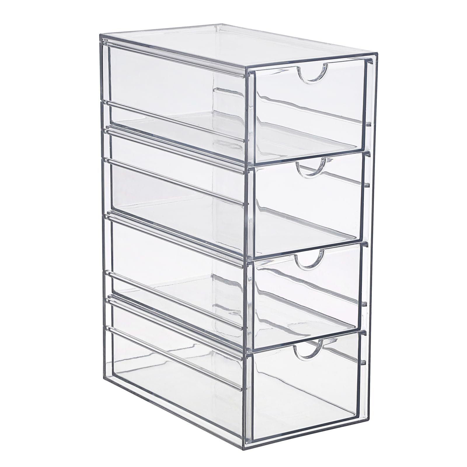 Organiseur de tiroir pour la salle de bain SUMTree en acrylique pour optimiser placard et armoire