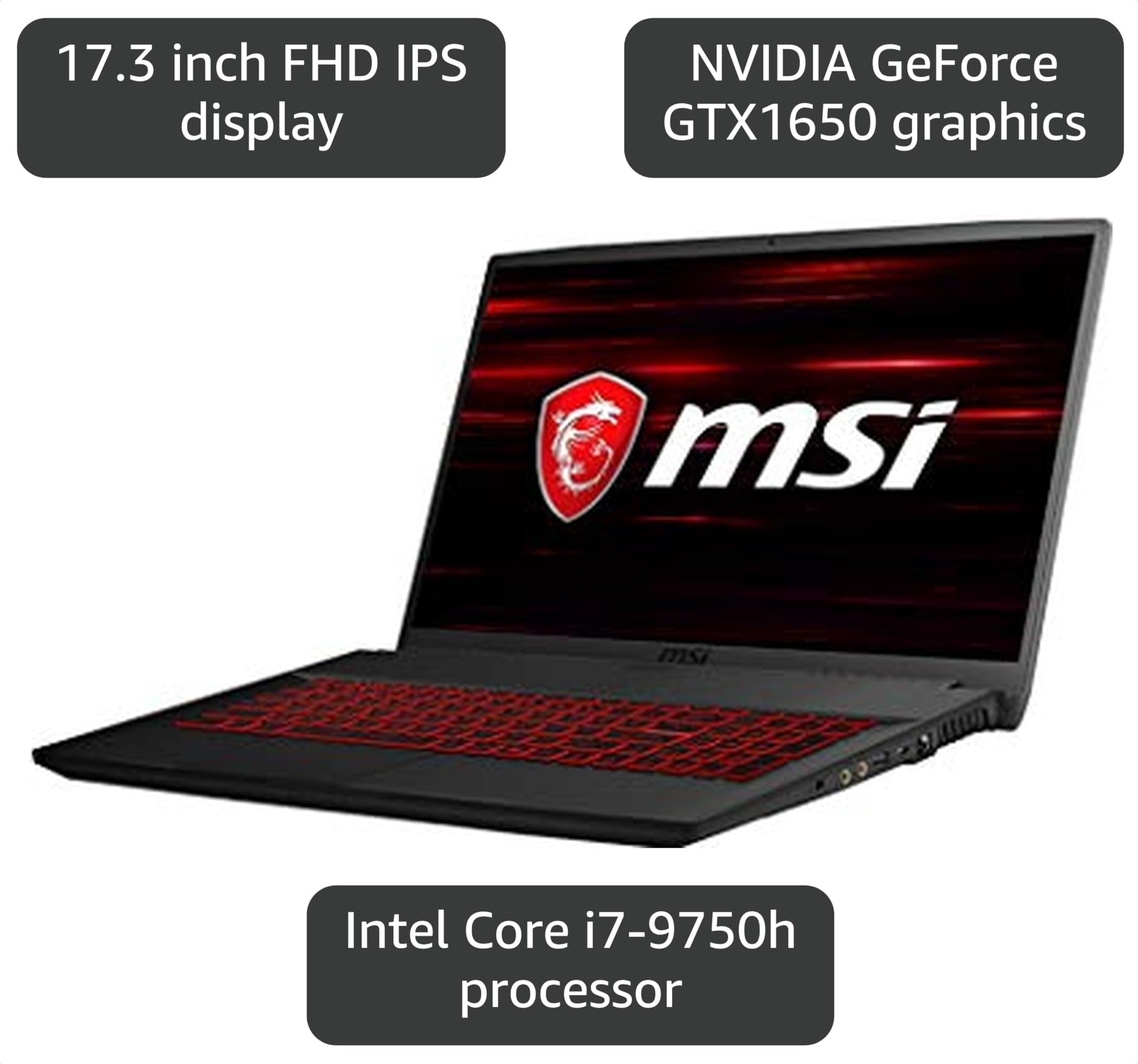 Amazon.com: MSI GF75 Thin 9SC-027 17.3