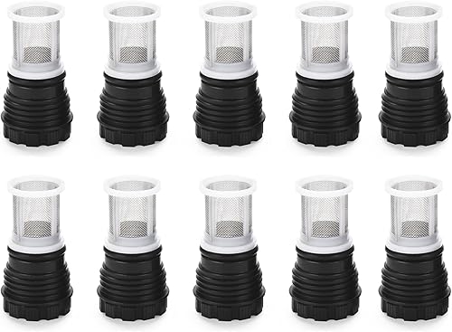 H98-510-S - Conjunto de pantalla de entrada para calentador de agua sin tanque Rinnai, pantalla de filtro Rinnai (paquete de 10)