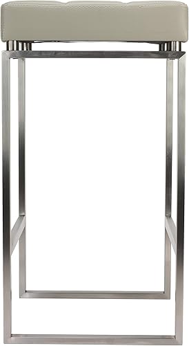 Miniatura 17 de Cortesi Home Isis Taburete de altura de encimera, 27" de alto, negro Negro -,gris,Rojo -