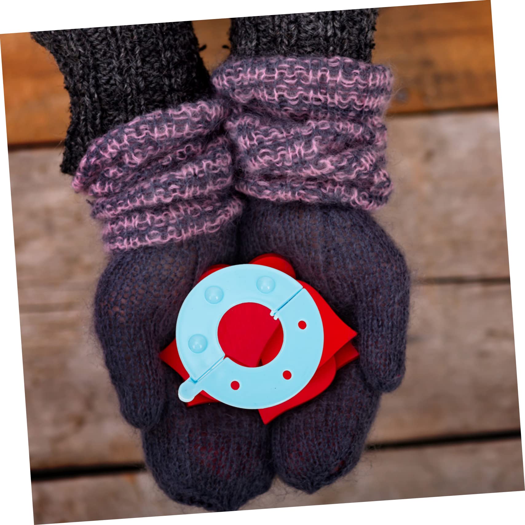 48stücke Teiliges Garn-knäuel-wickler Pompom-Maker Handliches Strickwerkzeug Zur Einfachen Herstellung Von Plüschbällen Für -projekte Und Bastelarbeiten