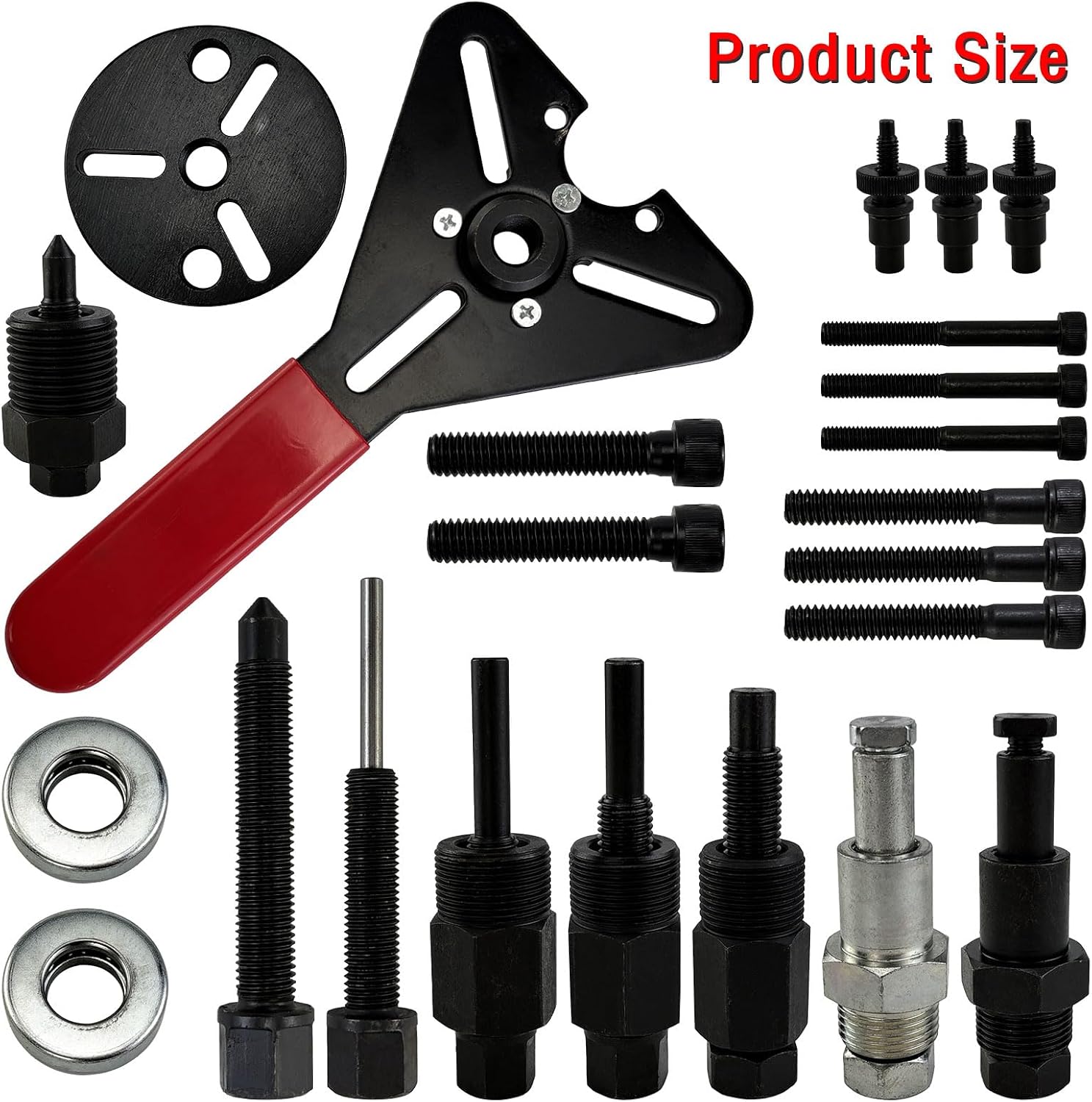 Air Conditioner Clutch Holding Tool Set A/C Compressor Clutch Removal & Installation Kit