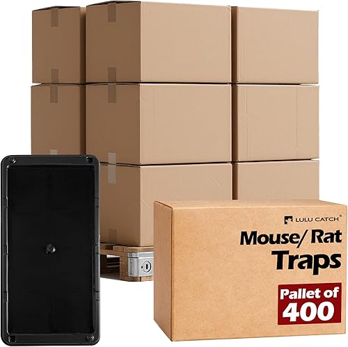 Miniatura 32 de Trampas para Ratones LULUCATCH 14 Pack, Trampas para Ratones de Alta Resistencia para Interiores para el Hogar, Trampa para Ratas para Ratones
