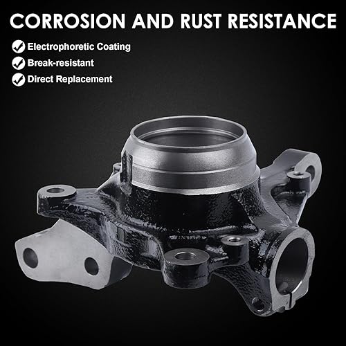 Miniatura 6 de vks Manguito de dirección de suspensión delantera para Forester 00-08, Impreza 00-07, Legacy 00-04, Outback 00-04, Baja 03-06, lado derecho del
