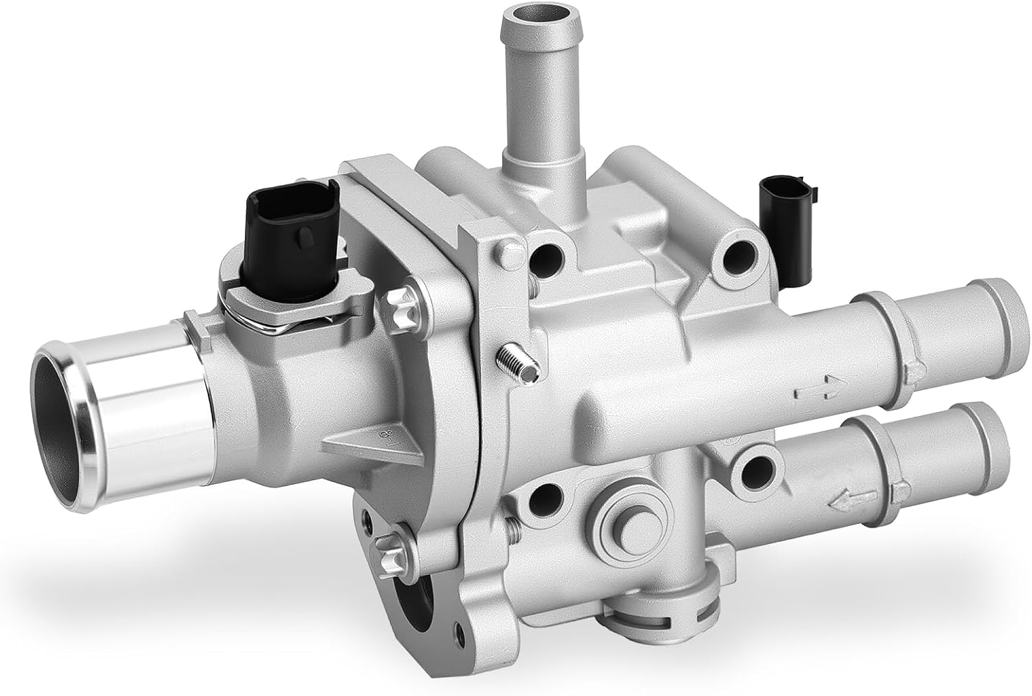 Upgrade Aluminium Thermostat Housing Assembly W/Sensors for Chevrolet Cruze 2011-2016 Cruze Limited 2016 Sonic 2012-2018 Trax 2013-2020 - Replaces 15-81816 902-033 25192228 55564890