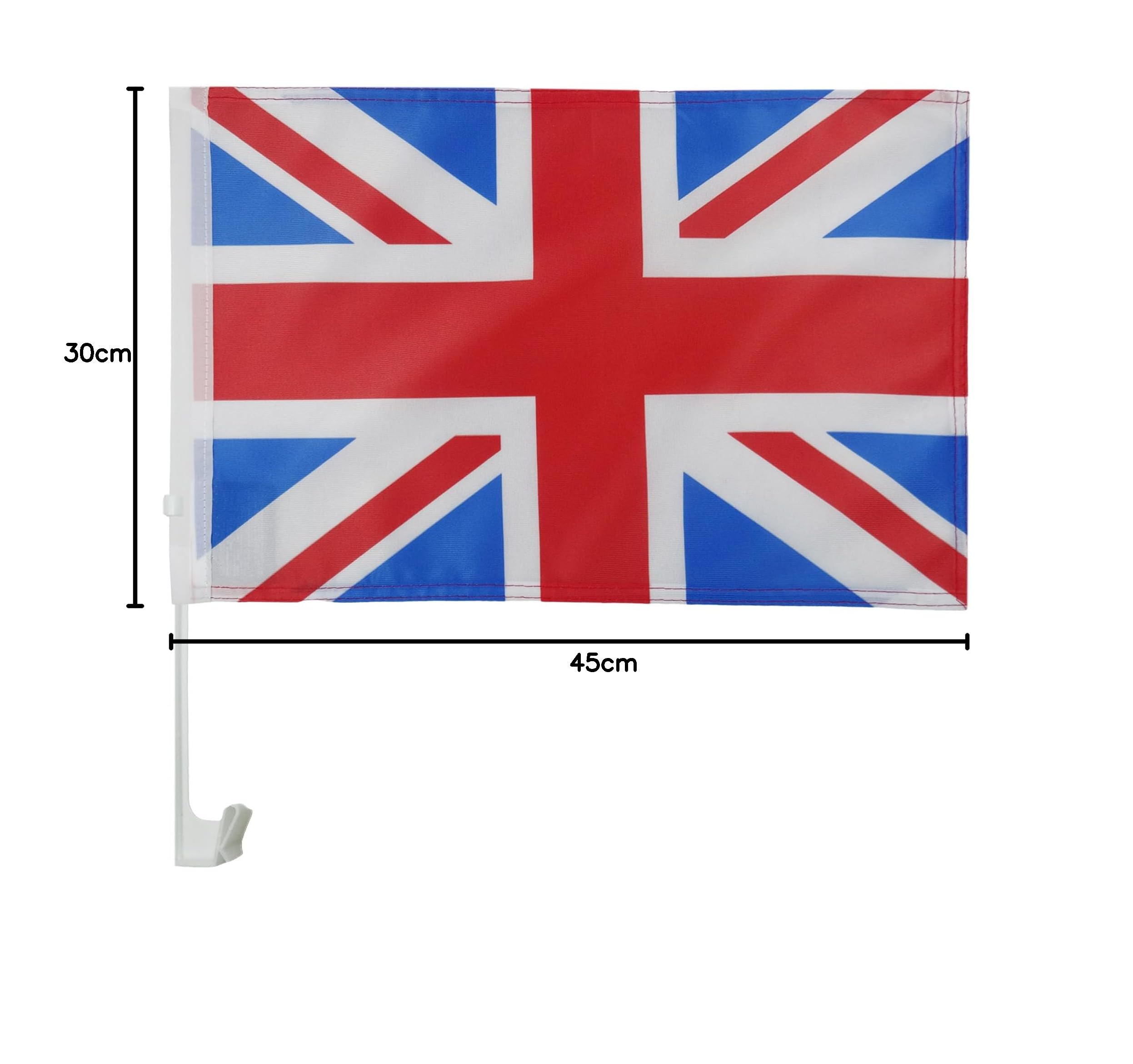 AZ FLAG South Africa Car Flag 18'' x 12'' - South African Car flags 30 x 45cm - Banner 18x12 INCHES PLASTIC STICK — view 146