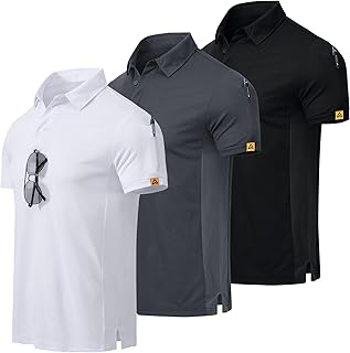 Sponsored Ad – Csqtongan Men's Short Sleeve Polo Shirts Breathable Golf Polo Shirt Men's Sports Polo Shirt T-Shirt for Out...
