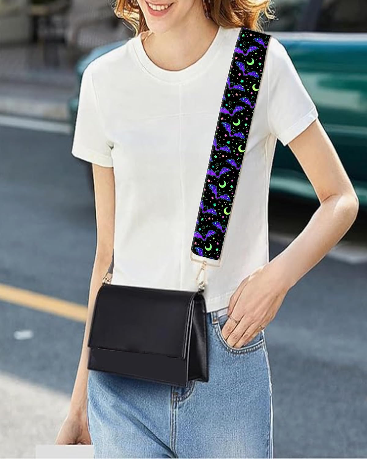 Purse Strap Replacement Crossbody 2" Wide Shoulder Strap, Cute Handbag Strap Bag Strap Replacement Belts Adjustable - Image 5