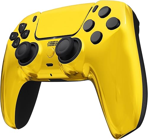 Miniatura 3 de Custom Wireless Controller Compatible with PS5 - Multiple Designs Available (Gold Chrome)